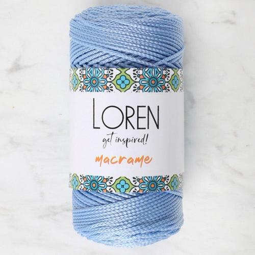  Macrame Mavi El Örgü İpi - RM 0220 - 34350