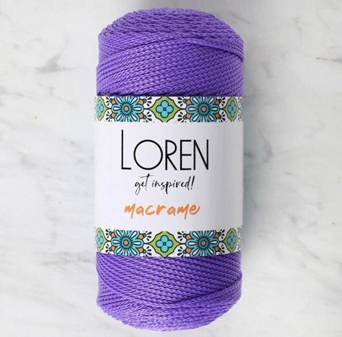  Macrame Mor El Örgü İpi - RM 0141 - 34346