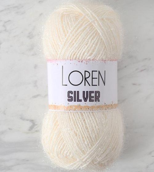  SILVER BEYAZ EL ÖRGÜ İPİ - RS0064 - 34070
