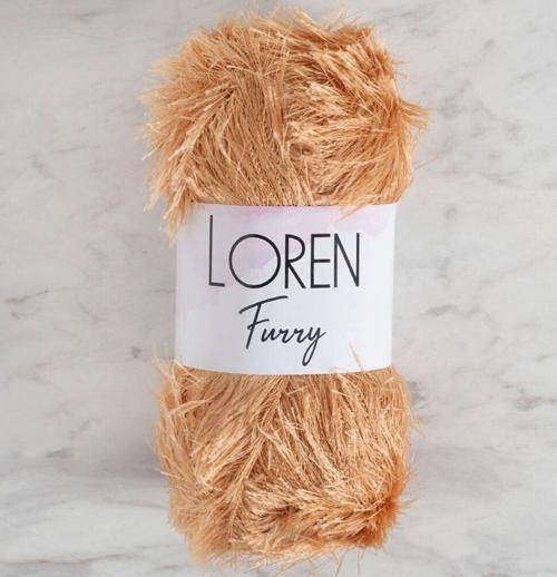  Furry Bej El Örgü İpi - RF0054 - 34061