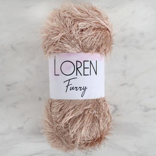  Furry Bej El Örgü İpi - RF053 - 34060
