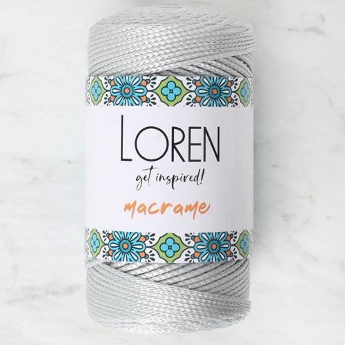  Macrame Gri El Örgü İpi - RM 060 - 34331