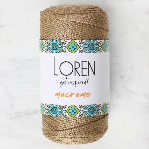  Macrame Sütlü Kahve El Örgü İpi - RM 041 - 34328
