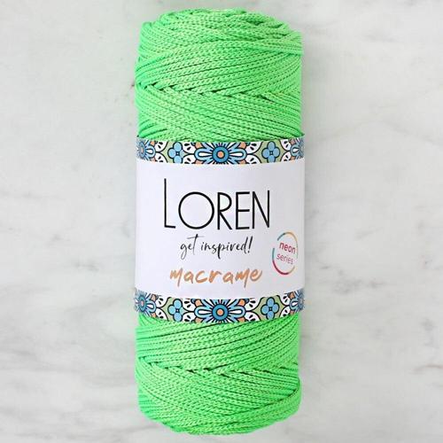  Macrame Neon Yeşil El Örgü İpi - L115