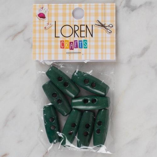  Crafts yeşil 8 li çoban düğmesi - 64