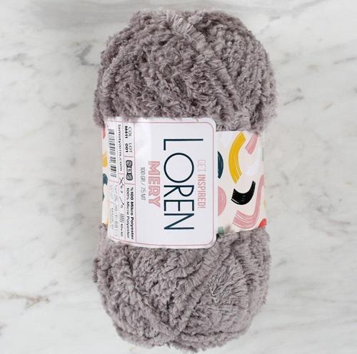 Mery Gri El Örgü İpi - M411 - 34317