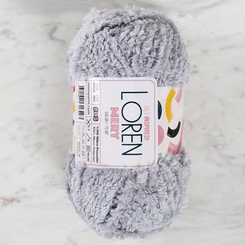  Mery Açık Gri El Örgü İpi - M406 - 34313