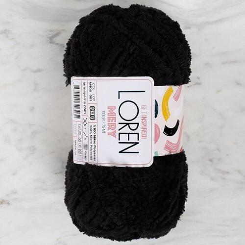  Mery Siyah El Örgü İpi - M403 - 34311