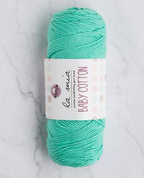 La Mia Baby Cotton Su Yeşili El Örgü İpi - L027 - 33649