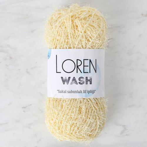  Wash Açık Sarı El Örgü İpi - R083 - 34037