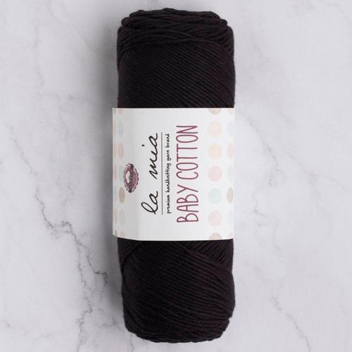 La Mia Baby Cotton Siyah El Örgü İpi - L006 - 33647