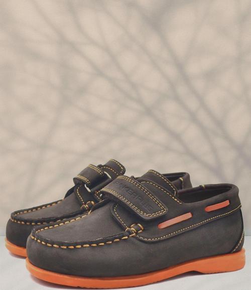 Simurg Hakiki Deri Cırtlı Spor Erkek Çocuk Ayakkabı