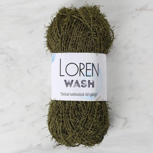  Wash Asker Yeşili El Örgü İpi - R141 - 34031