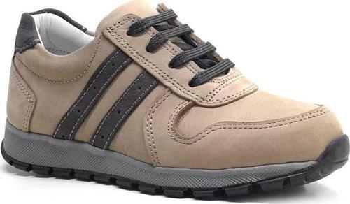 Hakiki Deri Kum Fermuarlı Erkek Çocuk Spor Okul Ayakkabı