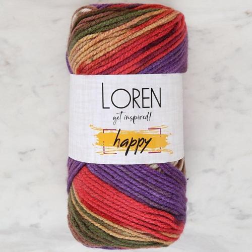  Happy Ebruli El Örgü İpi - RH014 - 34299
