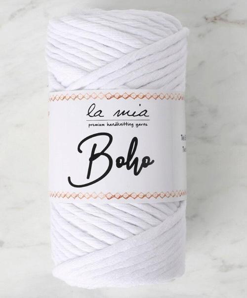 La Mia Boho Beyaz Büküm Makrome İpi - L001 - 33994