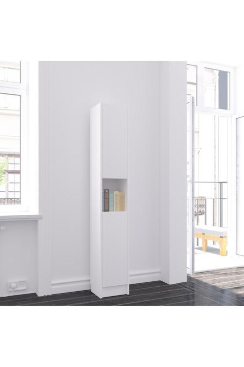 Çok Amaçlı 2 Kapaklı Mutfak Banyo Dolabı Cad30 Beyaz
