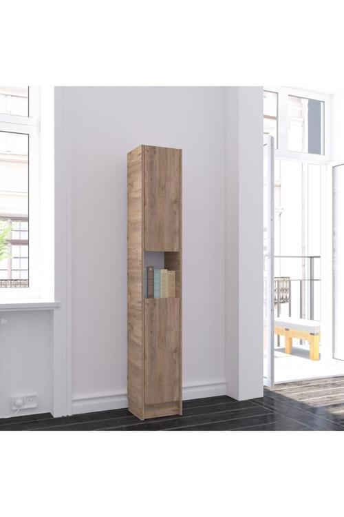 Çok Amaçlı 2 Kapaklı Mutfak Banyo Dolabı Cad30 Çam