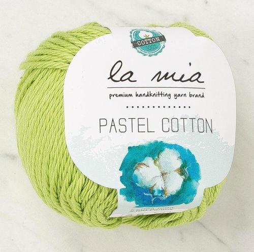 La Mia Pastel Cotton Fıstık Yeşili El Örgü İpi - L186 - 33960