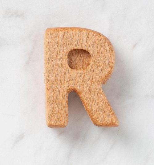 Hobi Baby Organik Ahşap Harf - R