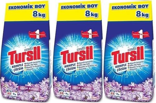 Matik Toz Çamaşır Deterjanı 24KG Leylak Bahçesi (159 Yıkama) Renkli/Beyazlar (3PK*8KG)