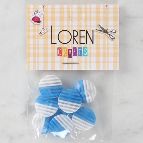  Crafts 8'li Desenli Düğme - 1085