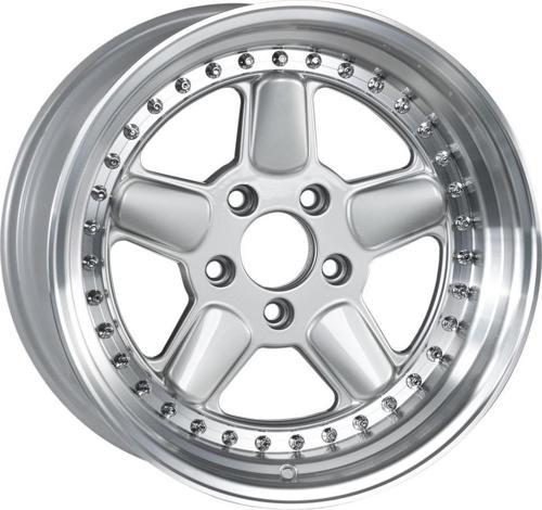 -A149-01 8.5x17" -5x120 ET25 72.6 Silver Diamond Lip Polished Jant (4 Adet)