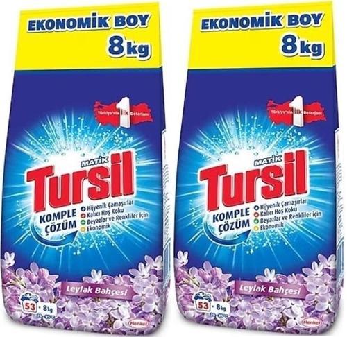 Matik Toz Çamaşır Deterjanı 16KG Leylak Bahçesi (106 Yıkama) Renkli/Beyazlar (2PK*8KG)