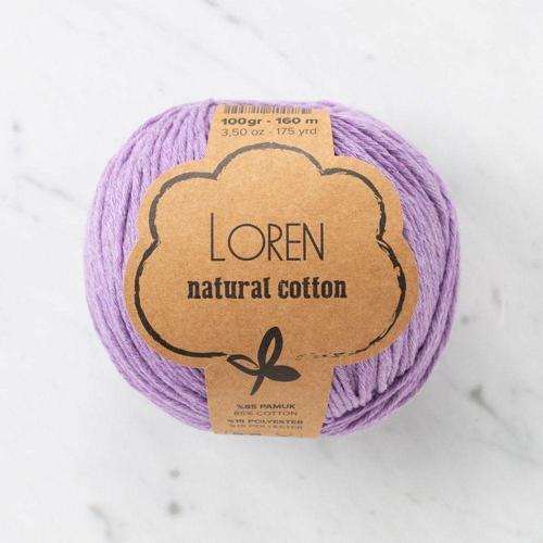  Natural Cotton Lila El Örgü İpi - R020 - 33920