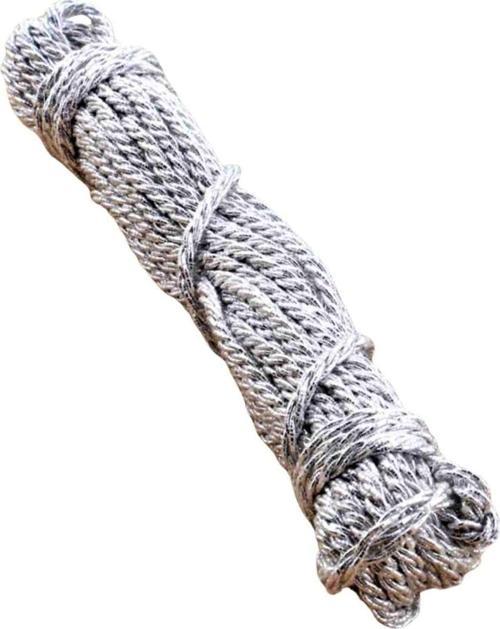 Kordon İp 5 mm Gümüş