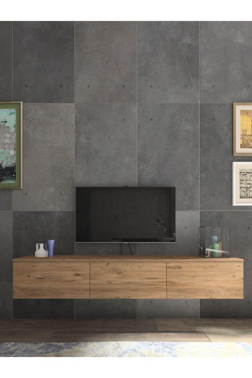 Panti 180 Tv Sehpası Tv Ünitesi Çok Amaçlı Dolap Çam