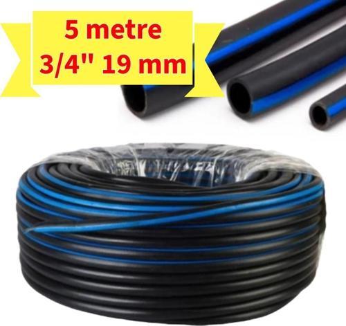Thermo Termo Kauçuk Bahçe Sulama Hortum 19 Mm 3/4 3 Çeyrek 5 Metre