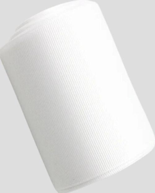 Grogren Kurdele 1 cm 10 Metre Beyaz