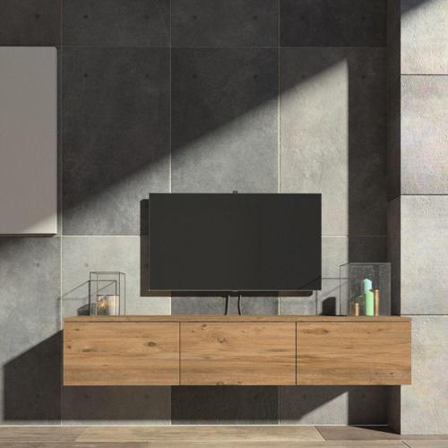 Panti Tv Sehpası Tv Ünitesi Çok Amaçlı Dolap Çam