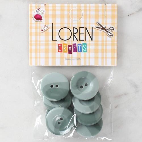  Crafts 8'li Düğme Yeşil - 1138