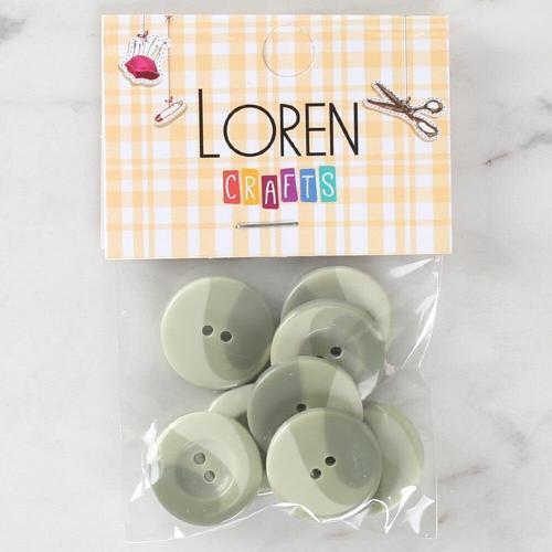  Crafts 8'li Düğme Yeşil- 1127