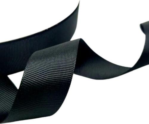 Grogren Kurdele 1 cm 10 Metre Siyah