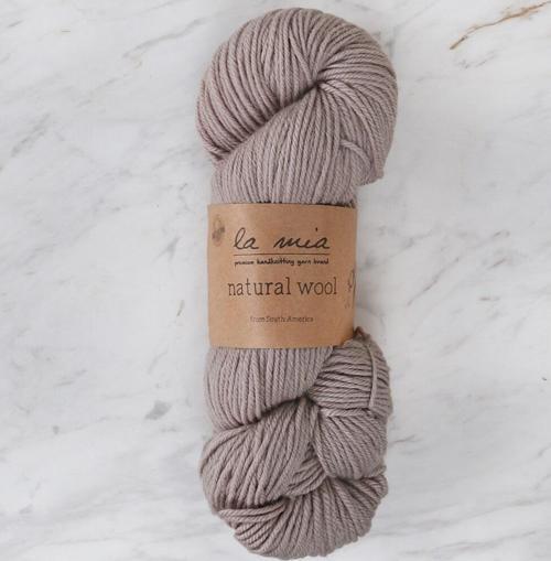 La Mia Natural Wool Bej El Örgü İpi - H3 - 33605