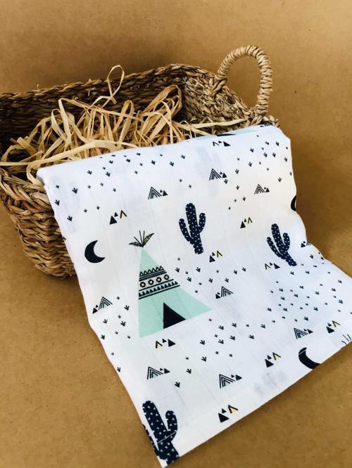 Çadır  Çok Amaçlı Müslin Örtü Battaniye