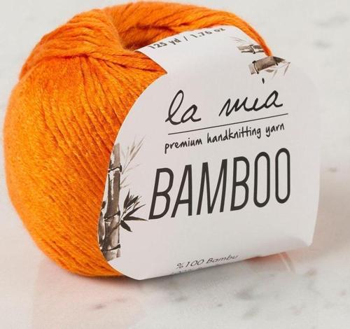 La Mia Bamboo Turuncu El Örgü İpi - L150 - 33855