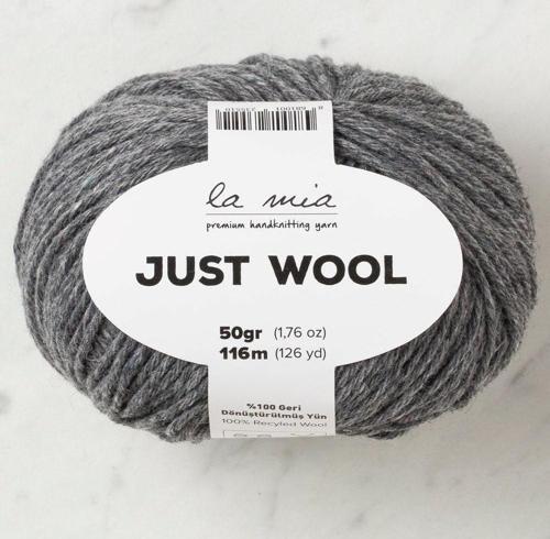 La Mia Just Wool Koyu Gri El Örgü İpi - LT003 - 33841