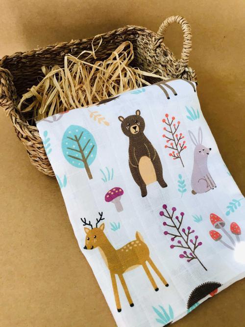 Ceylan  Çok Amaçlı Müslin Örtü Battaniye