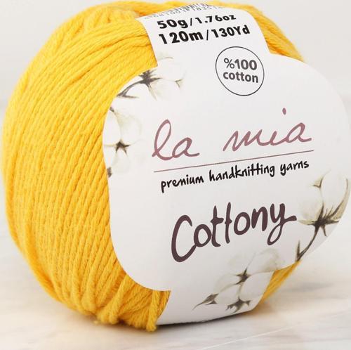 La Mia Cottony Hardal Sarı Bebek El Örgü İpi - P18-L018 - 33559