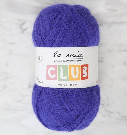 La Mia Club Saks Mavi El Örgü İpi - 613