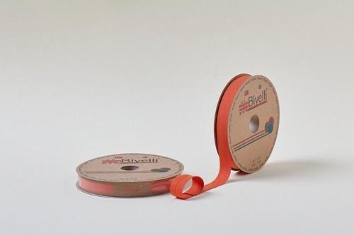 Biye Koton Katlı D17 Kiremit 2 cm 25 Metre %65 Koton %35 Polyester