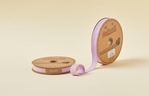 Biye Koton Katlı D42 Lila 2 cm 25 Metre %65 Koton %35 Polyester