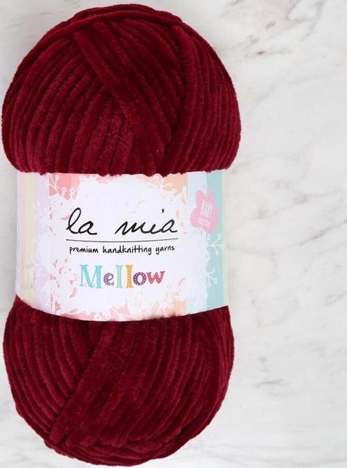 La Mia Mellow Bordo El Örgü İpi - 912