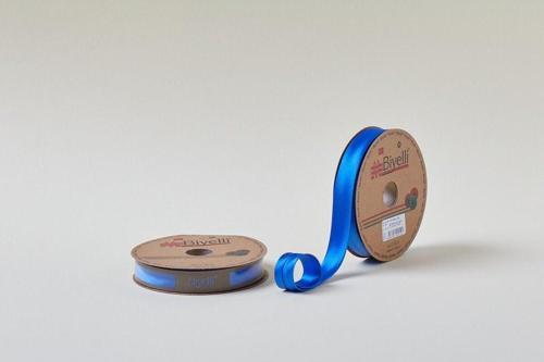 Biye Saten Katlı 020 Saks 2 cm 25 Metre %100 Polyester