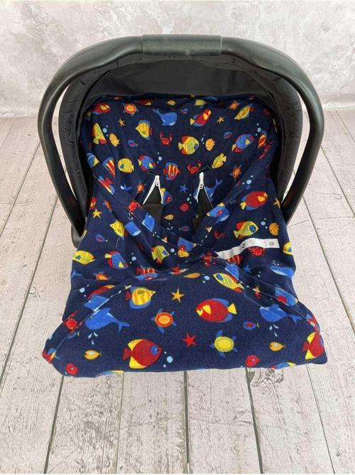 Oeko-Tex 0-12 Ay Puset Ve Bebek Arabası Battaniyesi