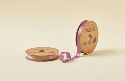 Biye Saten Katlı 058 Koyu Lila 2 cm 25 Metre %100 Polyester